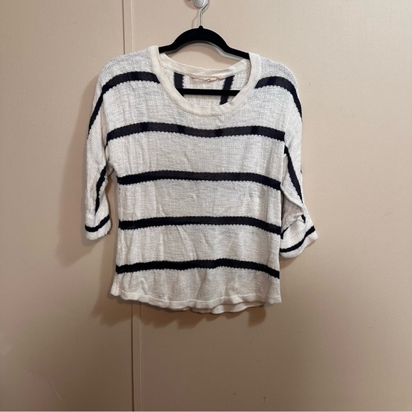 Soft Surroundings Striped Knit Women's Top Size XS - Picture 2 of 8